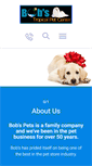 Mobile Screenshot of bobstropicalpetcenter.com